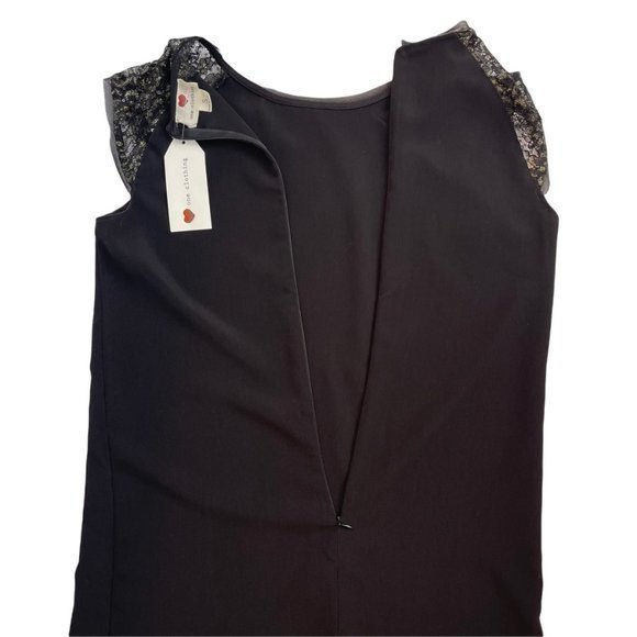 NWT One Clothing Slip Dress with Lace Cap Sleeves - Picture 7 of 8